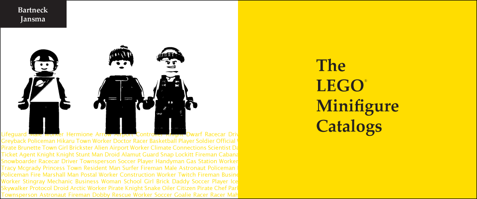 The LEGO Minifigure Catalog
