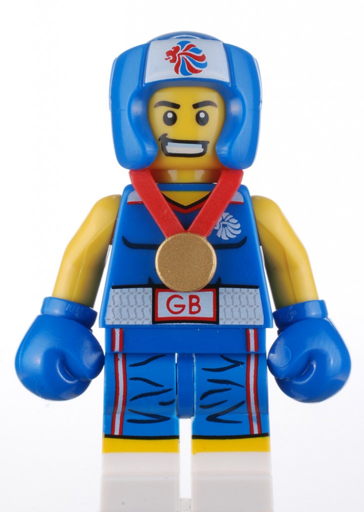 Team GB Boxer LEGO Minifigure